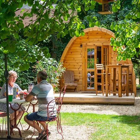 Cabane En Bois Avec Bain Nordique Asnieres-sur-Vegre Екстер'єр фото